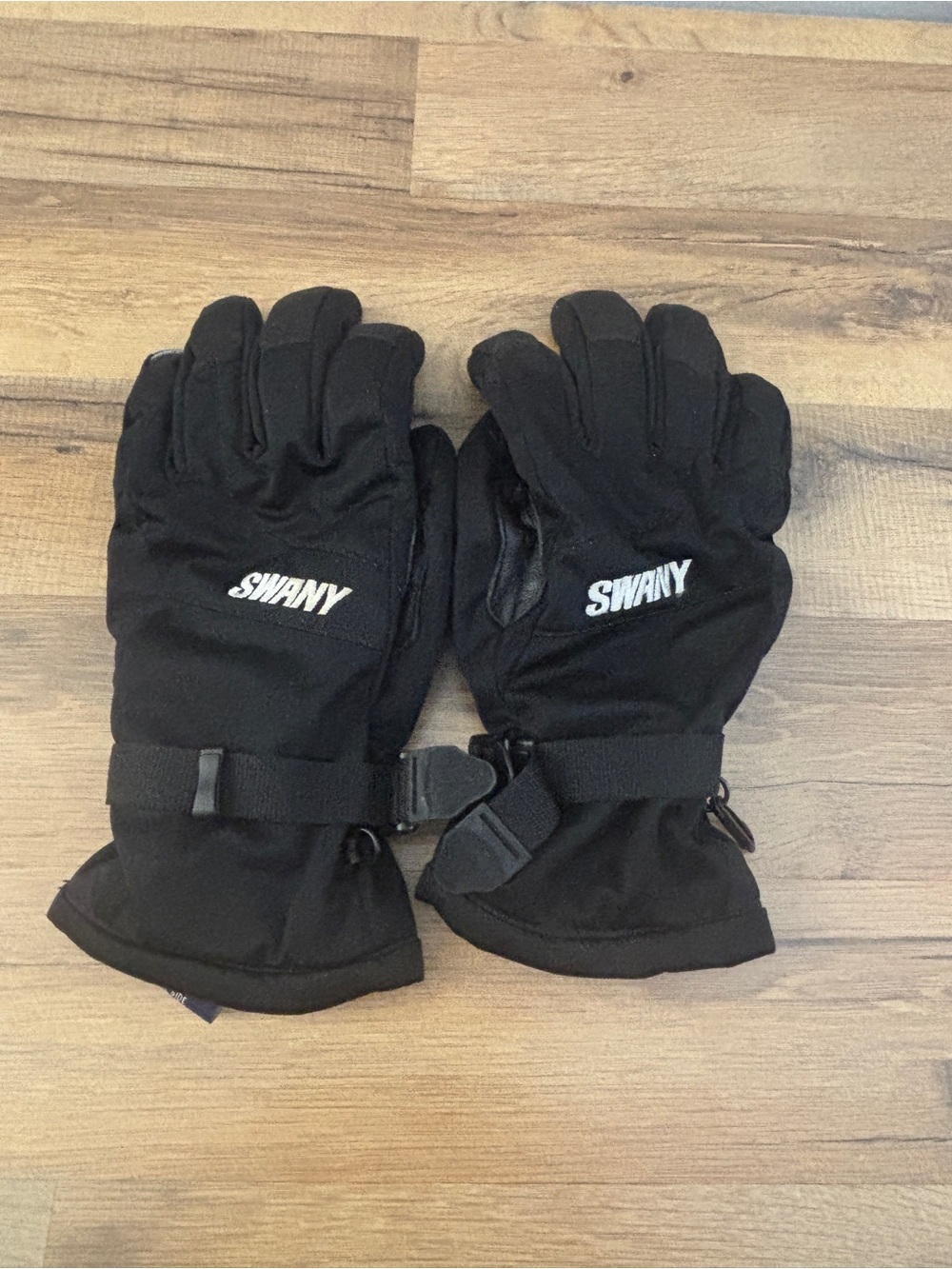 Swany X-Over Leather Gloves Black Men’s XL (9.5)